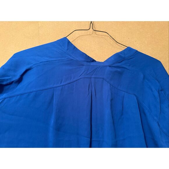 Vince Blue Silk Top MSRP: $298 - Picture 9 of 9